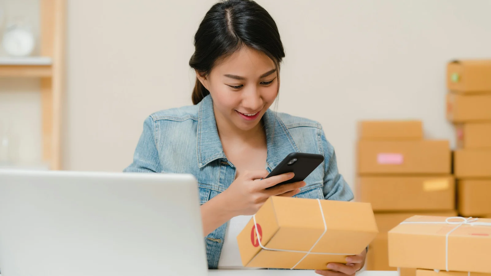 Online order parcels