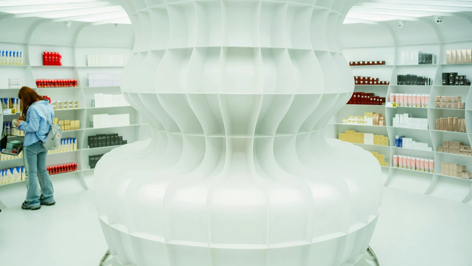 Skincare retail store