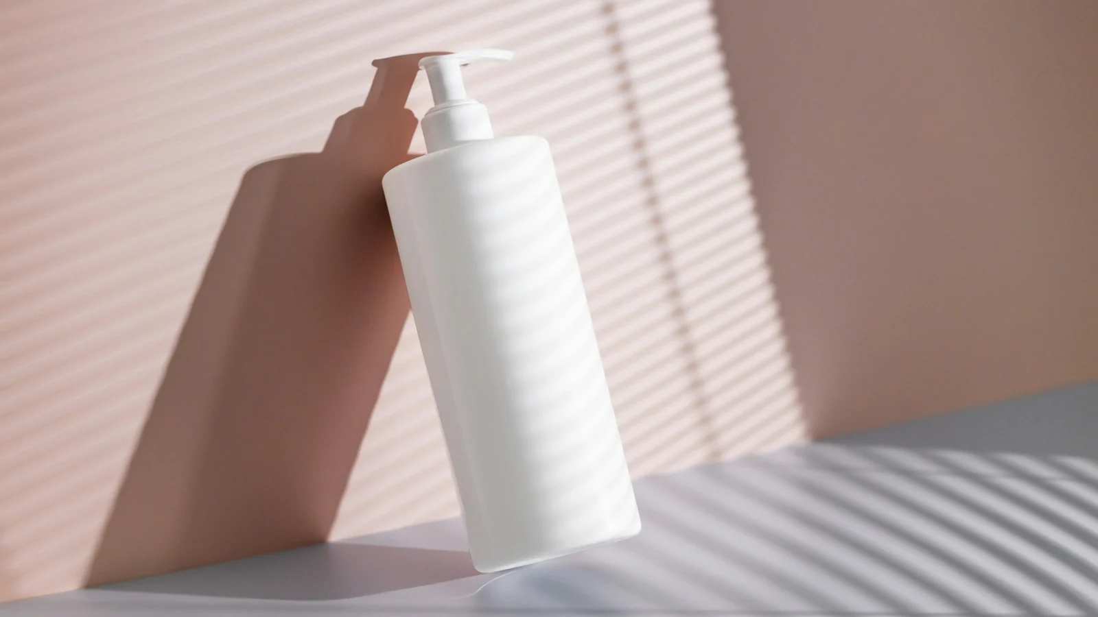 Blank cosmetic bottle