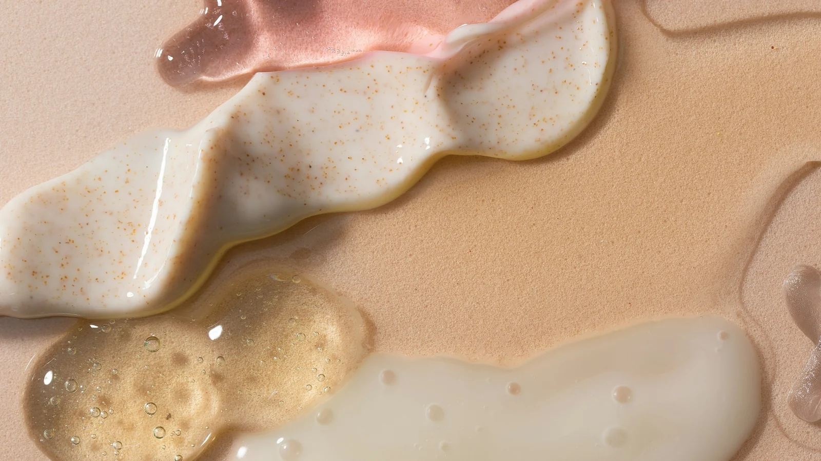 Skincare textures